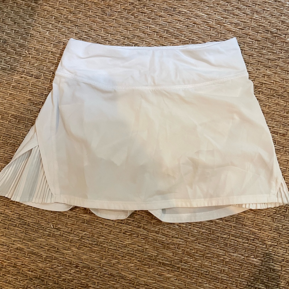 WHITE LULU LEMON SKIRT 2